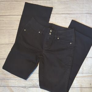 LONDONJEAN Women's Boot Cut Jeans - Black